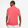 Nike Court Dri-FIT Solid Polo - Men's Hot Lava View 2 Thumbnail Image