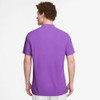 Nike Court Dri-FIT Blade Solid Polo - Men's Bright Violet View 2 Thumbnail Image