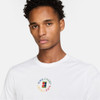 Nike Court Heritage Tee - Men's White View 3 Thumbnail Image