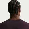 (Unpurchaseable) Nike Court Heritage Tee - Men's Burgundy Ash View 4 Thumbnail Image