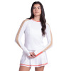 Lucky In Love Double Play Long Sleeve - Women's White/Camel View 1 Thumbnail Image