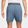 Nike Court Advantage 6" Printed Short - Men's New Slate/Armory Navy View 2 Thumbnail Image