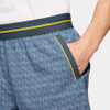 Nike Court Advantage 6" Printed Short - Men's New Slate/Armory Navy View 4 Thumbnail Image