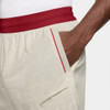 Nike Court Advantage 6" Printed Short - Men's Light Bone/Tough Red View 4 Thumbnail Image