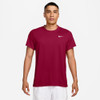 Nike Court Dri-FIT Victory Top - Men's Team Red View 1 Thumbnail Image