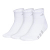 adidas Cushioned 4.0 3-Pack Quarter - Women's White View 1 Thumbnail Image
