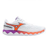 Mizuno Wave Enforce Tour 2 AC - Women's White/Lava Orange View 1 Thumbnail Image