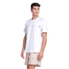 K-Swiss Fracture Short Sleeve - Men's White/Moonstruck View 3 Thumbnail Image