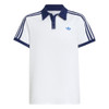 adidas Boys' Classics Polo White View 1 Thumbnail Image
