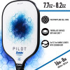 Franklin Pilot Pickleball Paddle White/Blue View 3 Thumbnail Image