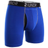 2UNDR Swing Shift Boxer Brief (Blue) Blue View 1 Thumbnail Image