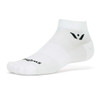 Swiftwick Aspire One Ankle White View 1 Thumbnail Image