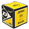 Dunlop Pro Squash Balls (1x) (Black) View 1 Thumbnail Image