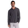 BloqUV Long Sleeve Polo - Men's Grey View 1 Thumbnail Image