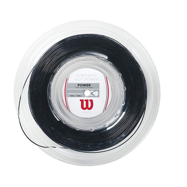 Wilson Synthetic Gut Power 16g Reel 660' (Black)
