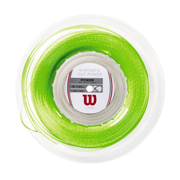 Wilson Synthetic Gut Power 16g Reel 660' (Lime)
