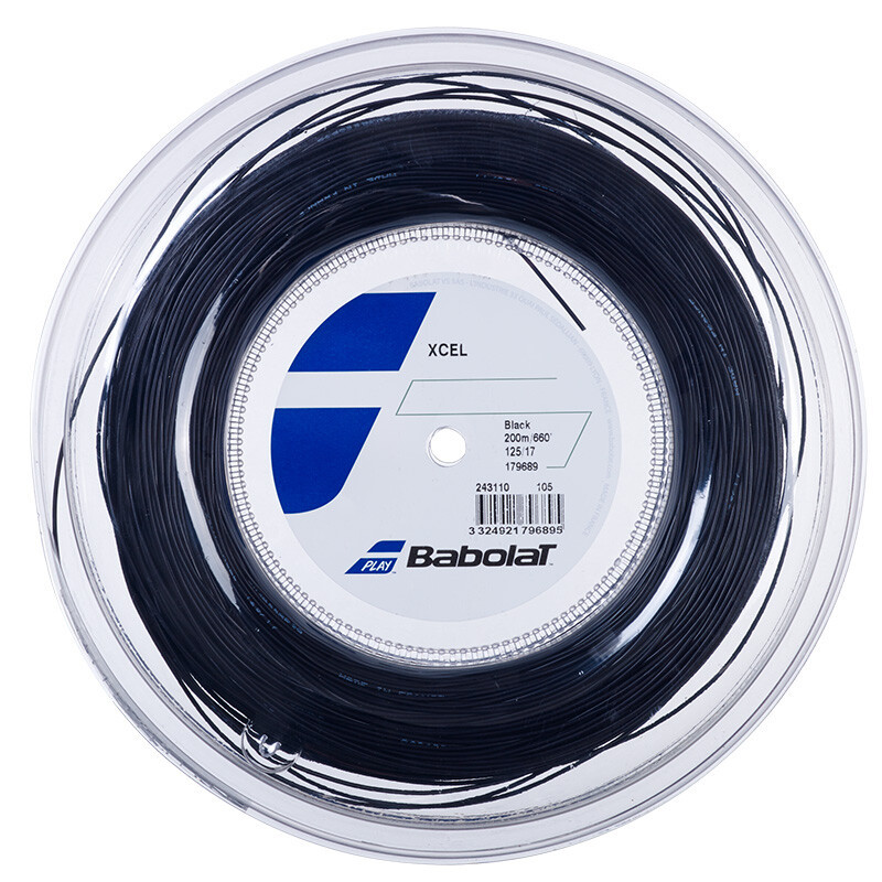 Babolat Xcel Reel 656' (Black)