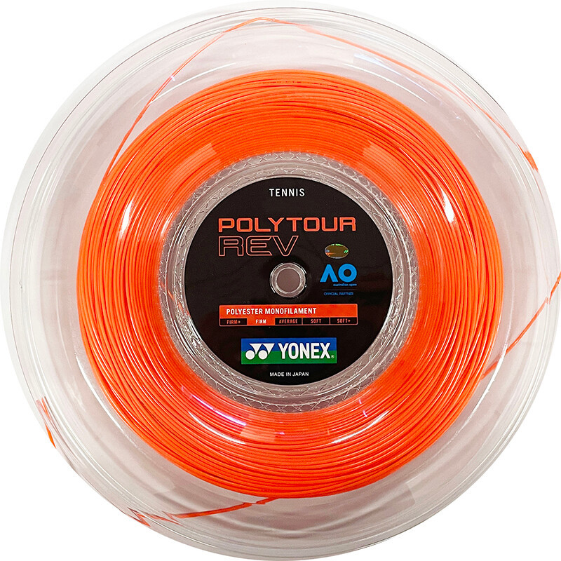 Yonex Polytour REV 120 656' Reel (Orange)