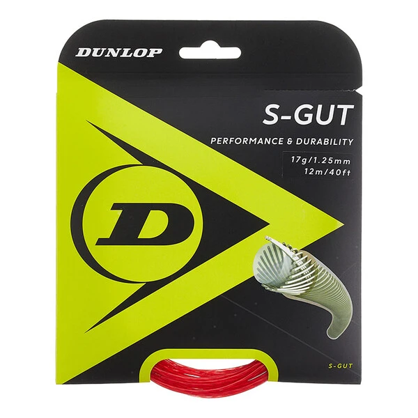 Dunlop S-Gut w/Dyna-Tec 17g (Red)