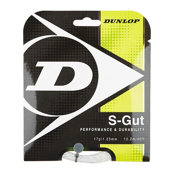 Dunlop S-Gut w/Dyna-Tec 17g (White)