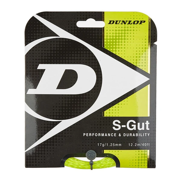Dunlop S-Gut w/Dyna-Tec 17g (Yellow)