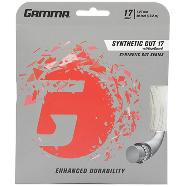 GAMMA Synthetic Gut w/WearGuard 17g (White)