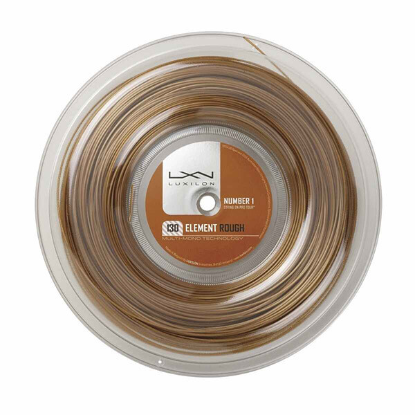 Luxilon Element Rough 130 16g Reel 660' (Bronze)