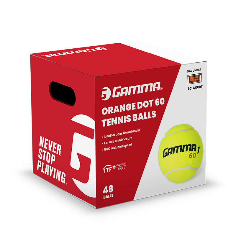 gamma-60-orange-dot-tennis-