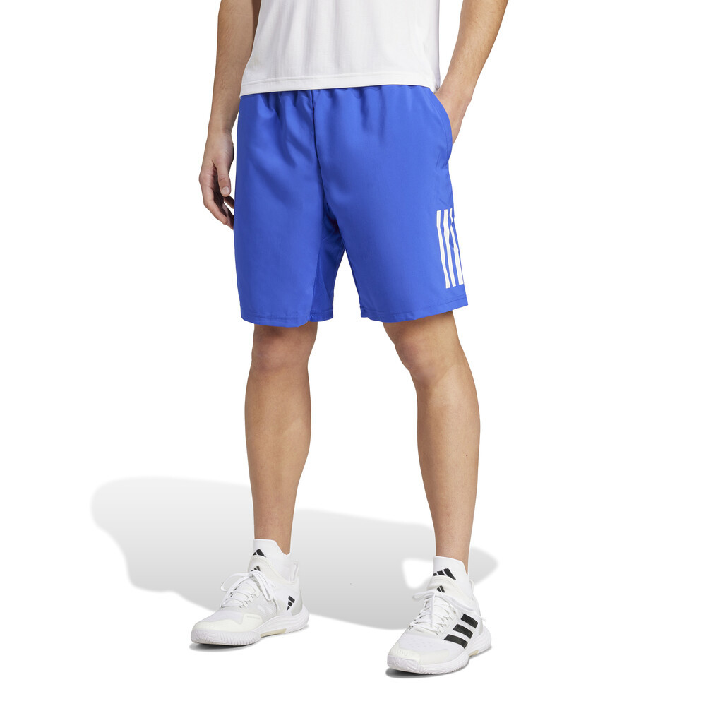adidas mens tennis club 3 stripes short