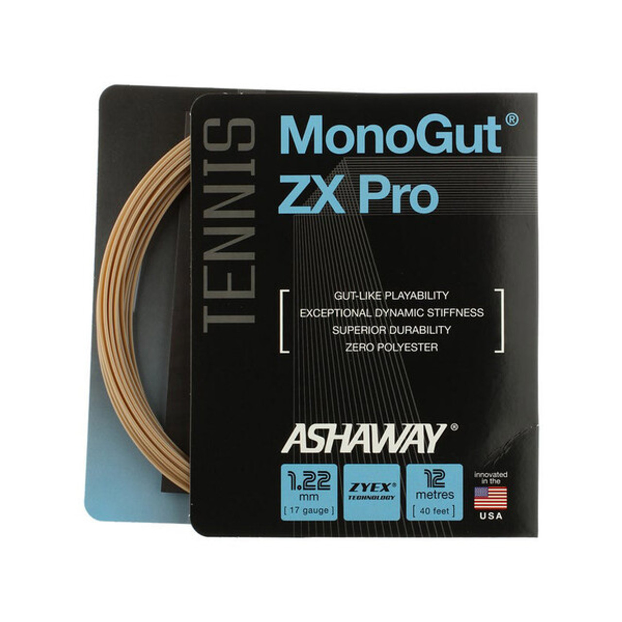 mm Ashaway Monogut ZX Pro