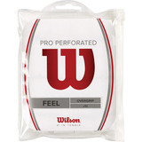 Wilson Pro Perforated Overgrip (12x) White View 1