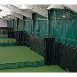 Putterman Tenna Premium Backdrop Curtain (10' x 60') Green View 1
