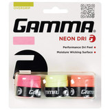 GAMMA Neon Dri Overgrip (3x) View 1