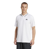 adidas Club Pique Polo - Men's White View 1