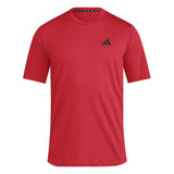 adidas Train Essentials Feelready Tee - Men's Red View 1