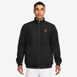 Nike Court Heritage Tracksuit Jacket - Men's Black View 1