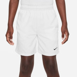 Nike Dri-FIT Multi+ Boys Woven Short White View 1