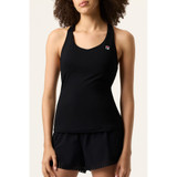 FILA Essentials Racerback Tank (W) Black View 1