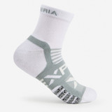 Thor-Lo Experia Ultra Light Padding Ankle Socks White/Grey View 1