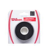 Wilson AbsorbX Overgrip (3x) Black View 1