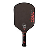 Six Zero Coral 16mm Pickleball Paddle Black View 1