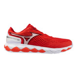 Mizuno Wave Enforce Tour 2 AC (M) Fiery Red/White View 1