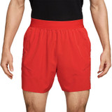 Nike Court Advantage 6" Short (M) Chile Red View 1