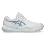 ASICS GEL Resolution X Kids' Shoe White/Grey Blue View 1