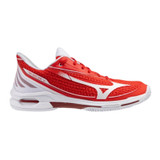 Mizuno Wave Exceed Tour 7 AC - Men's Fiery Red/White View 1