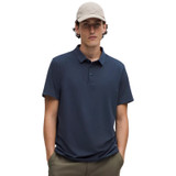 lululemon Evolution Short-Sleeve Polo (M) Club Blue View 1