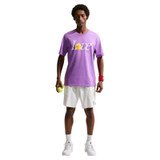 Nike Court Love Tee - Men's Bright Violet View 1