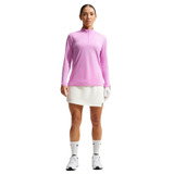 Nike Dri-FIT UV Victory 1/2 Zip Top - Women's Light Magenta View 1