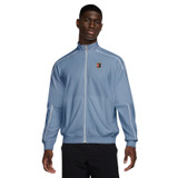 Nike Court Heritage Tracksuit Jacket - Men's Work Blue View 1