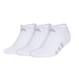 adidas Cushioned 4.0 3-Pack No Show - Women's White View 1